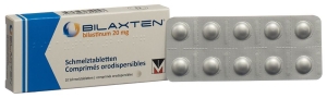 BILAXTEN Schmelztabletten 20 mg, 10 Stück