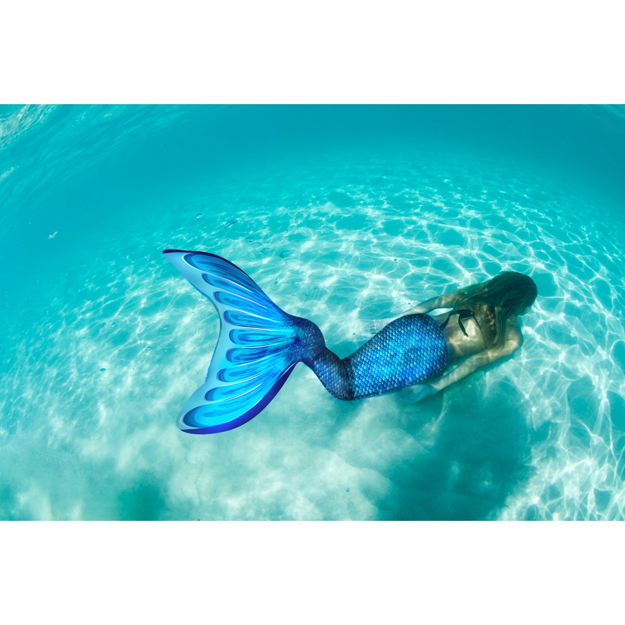 XTREM Toys and Sports - FIN FUN Meerjungfrau Mermaidens Original LXL, blau