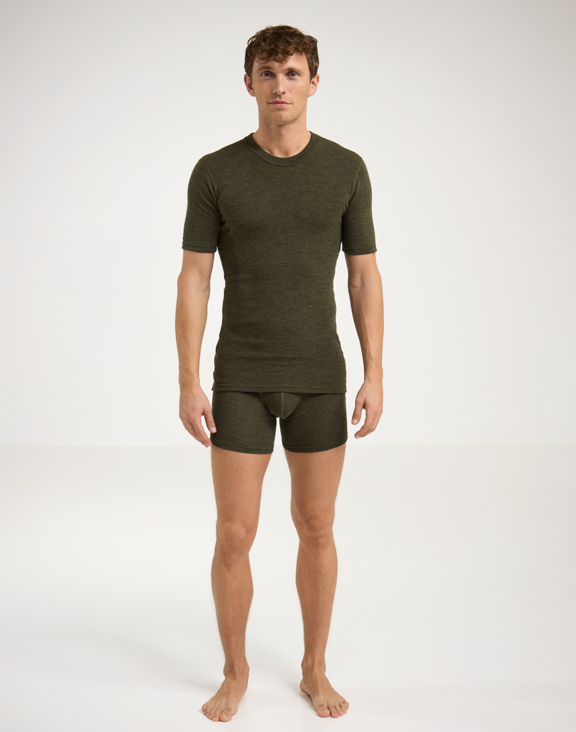 Klassieke boxershort van merinowol voor heren