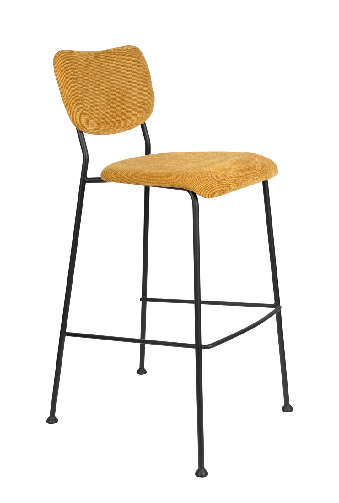 zuiver Barhocker BENSON Höhe 102,2 cm gelb