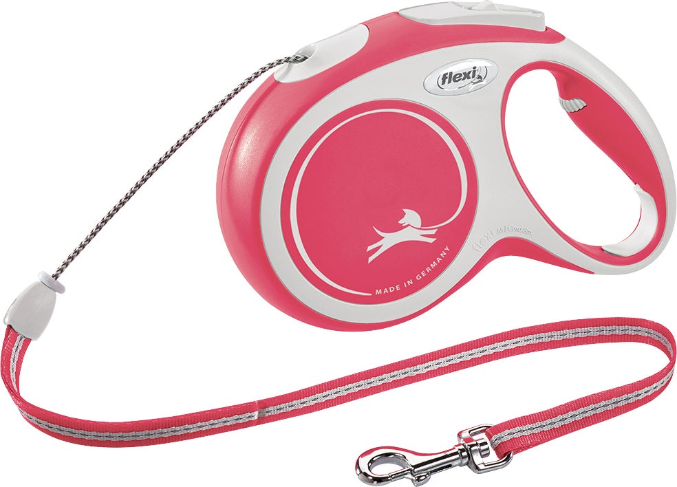 Flexi rollijn New Comfort koord M rood 8 m