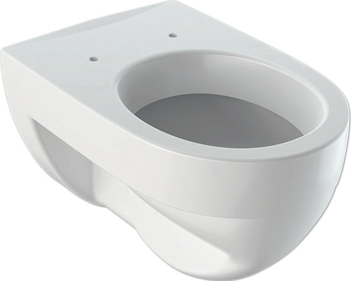GEBERIT Renova No. 1 wandcloset, Renova vlakspoeltoilet met rand, glanzend wit, zonder toiletzitting 203140000
