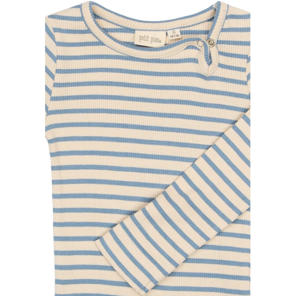 Køb Petit Piao Infinity Striped PPSky L_S Body