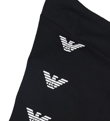 EA7 Leggings - Schwarz m. Logos