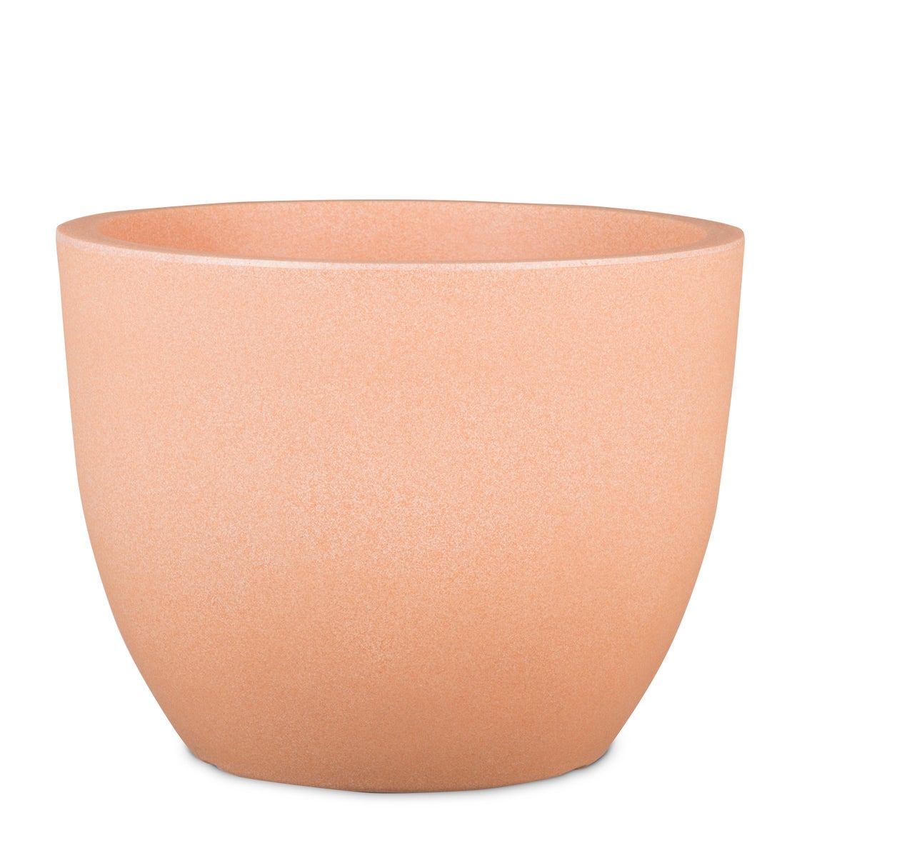Scheurich Firenze 60, plantenbak/bloempot, rond, van kunststof, kleur: terracotta, diameter 59,5 cm, hoogte 45,8 cm, inhoud 85,5 l.