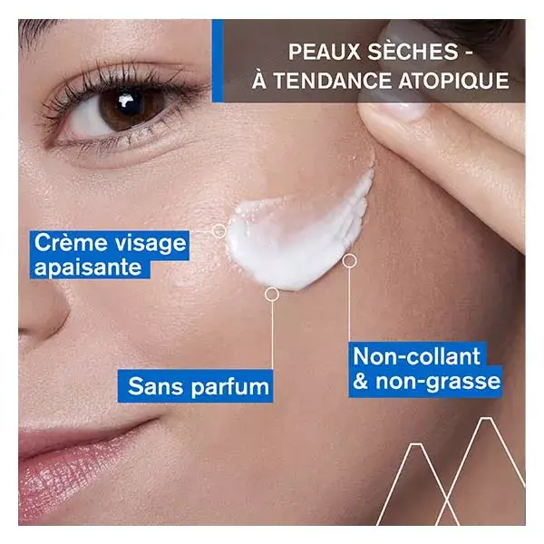 Creme facial nutritivo Uriage Xémose para pele seca e atópica 40ml