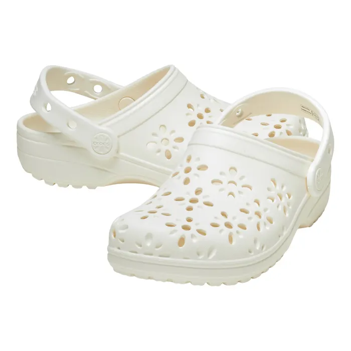 Crocs Classic Floral Cut-Out Instappers Dames