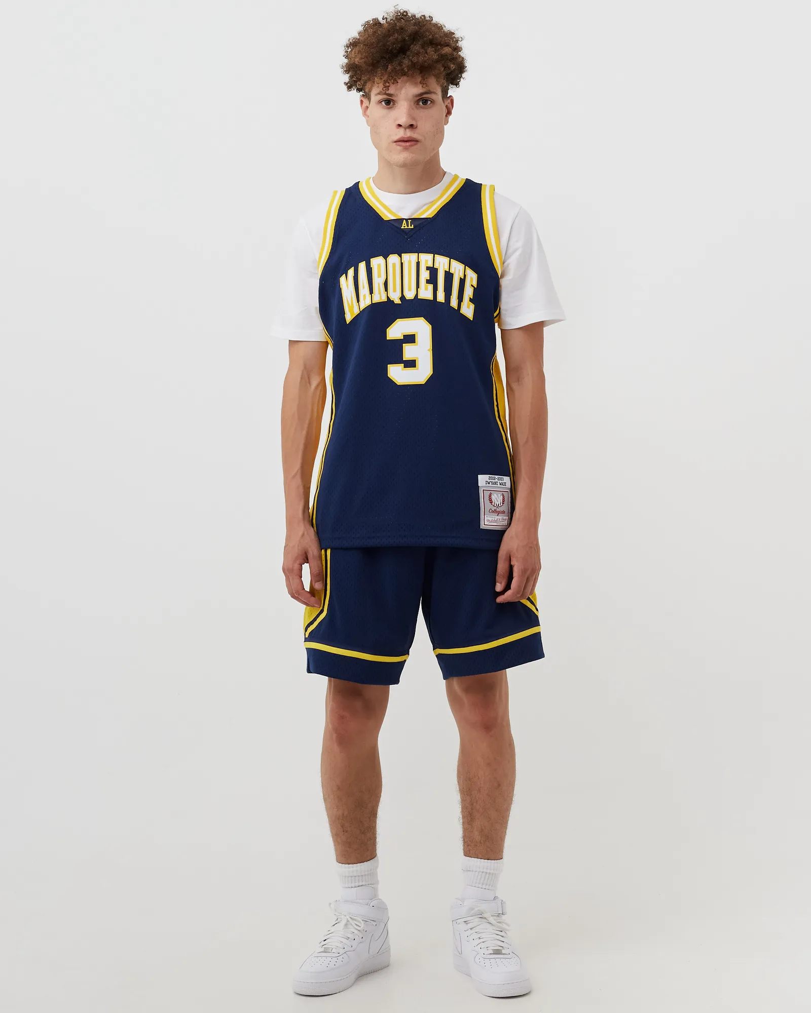 Mitchell & Ness NCAA SWINGMAN JERSEY MARQUETTE UNIVERSITY 2002-03 DWYANE WADE #3