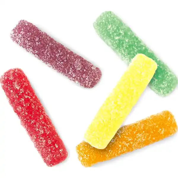 Gummi Stäbchen super sauer Premium Stehbeutel