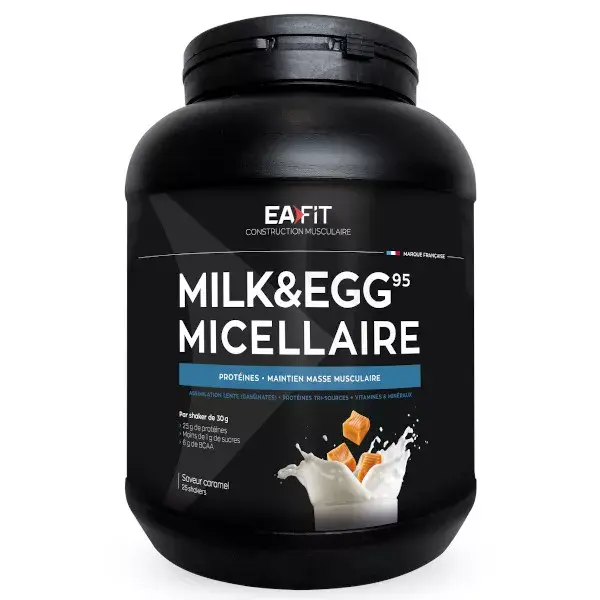 Eafit Leite e Ovo 95 Sabor Caramelo Micelar 750g