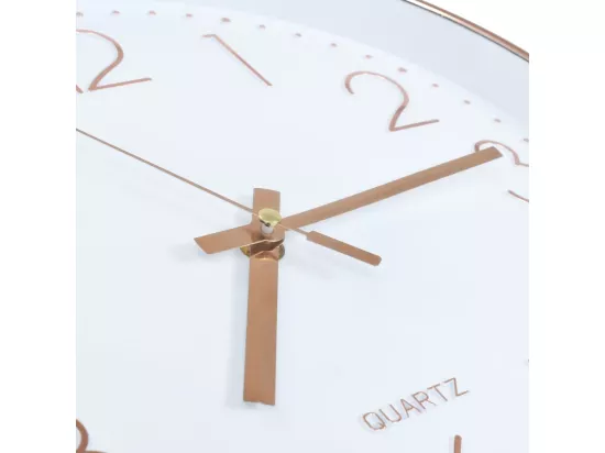 Horloge murale 30 cm Or rosé