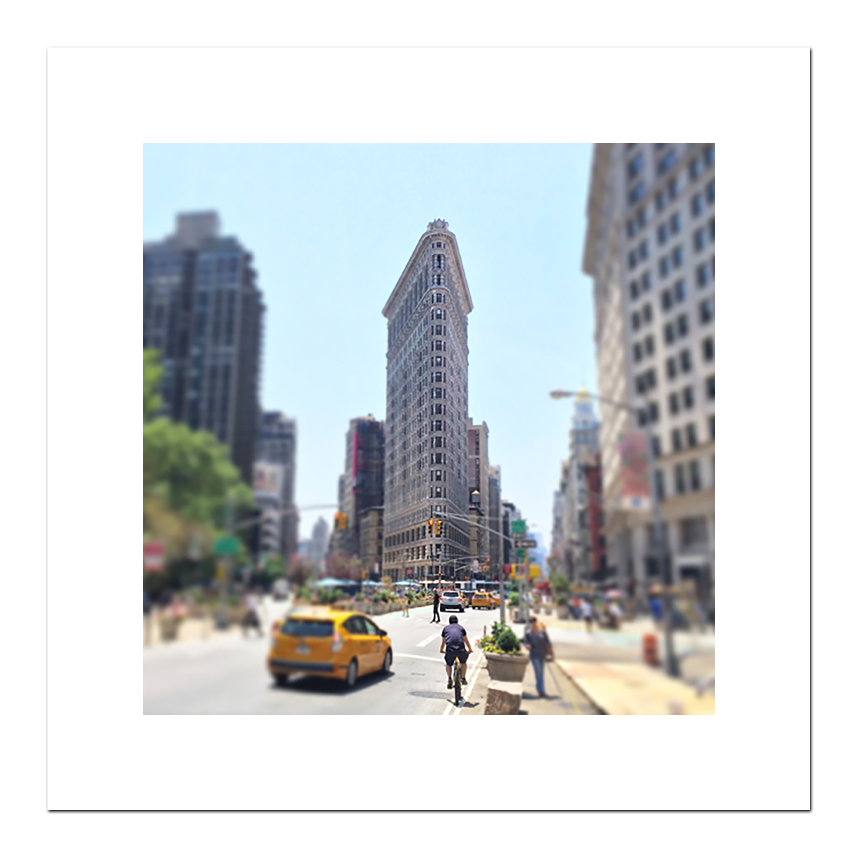 UC_Print NYC Flatiron Building 40 x 40 cm