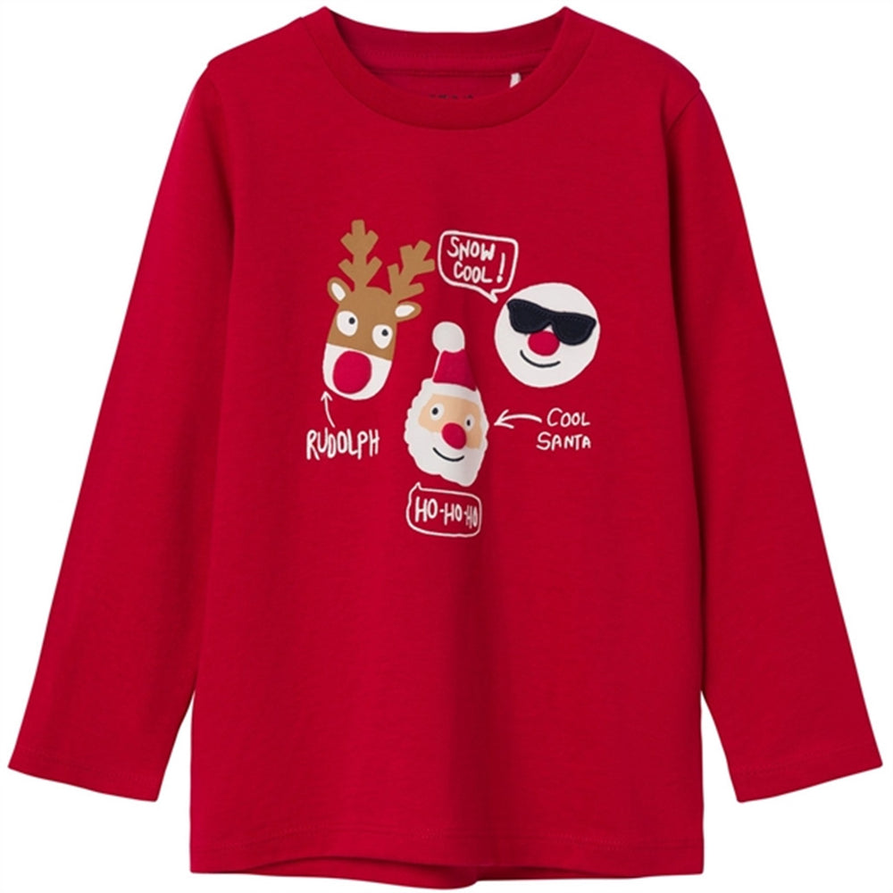 Jester Red Rex Bluse - Name It → Luksusbaby.dk