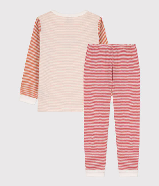 Pyjama milleraies tricolore en coton enfant