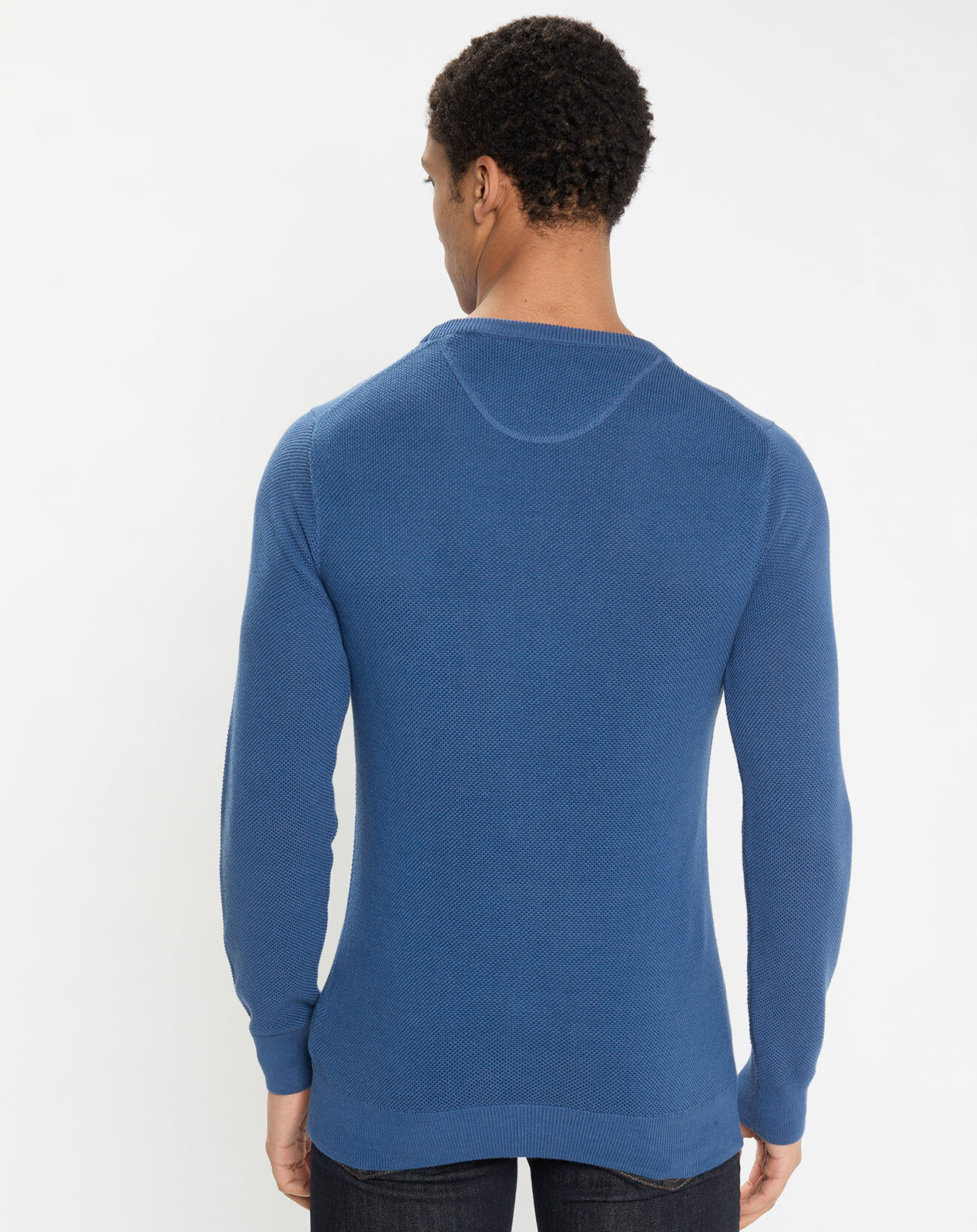 Gant Pull Armure bleu moyen