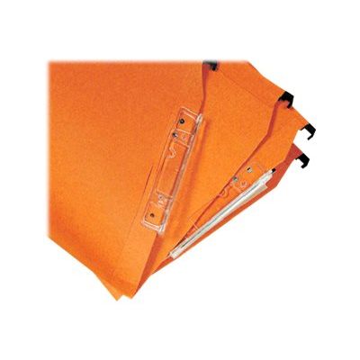 Esselte Kori - 25 Dossier suspendus pour armoires - orange - fond 30 mm