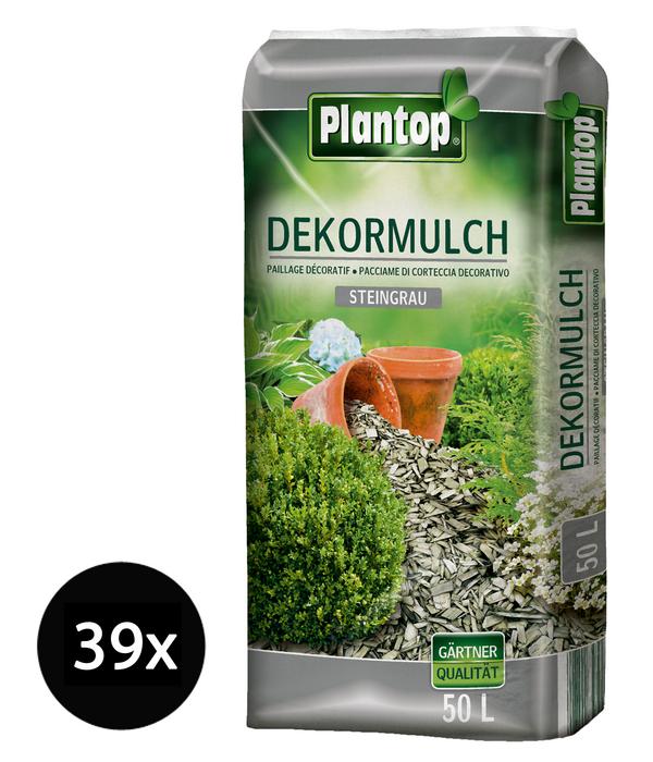 Ziegler Plantop Dekormulch Steingrau, 39 x 50