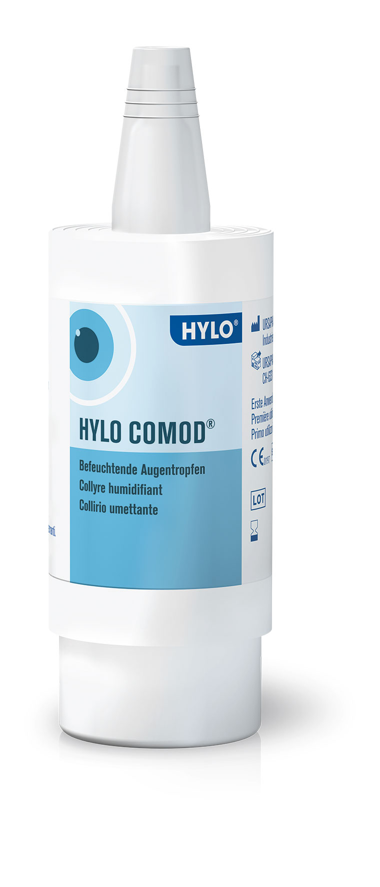 HYLO COMOD<br>2 × 10 ml, Flasche, Augentropfen, Lösung