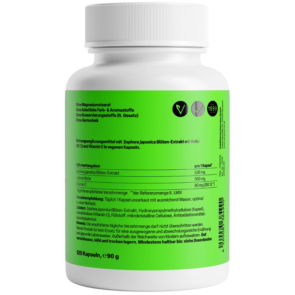 ZeinPharma® Rutin + C 500 mg