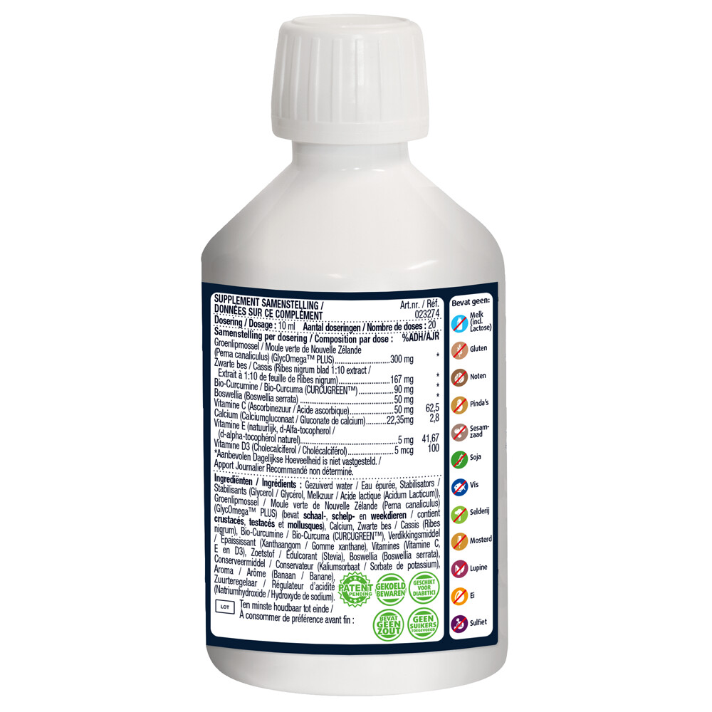 Lucovitaal Groenlipmossel Vloeibaar200 ml