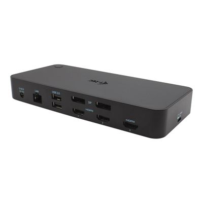 i-Tec - Station d'accueil - USB-C / Thunderbolt 3 - HDMI, DP - GigE