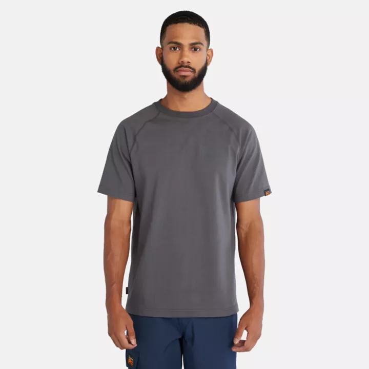 T-shirt à logo réfléchissant Timberland PRO Core pour homme en gris foncé