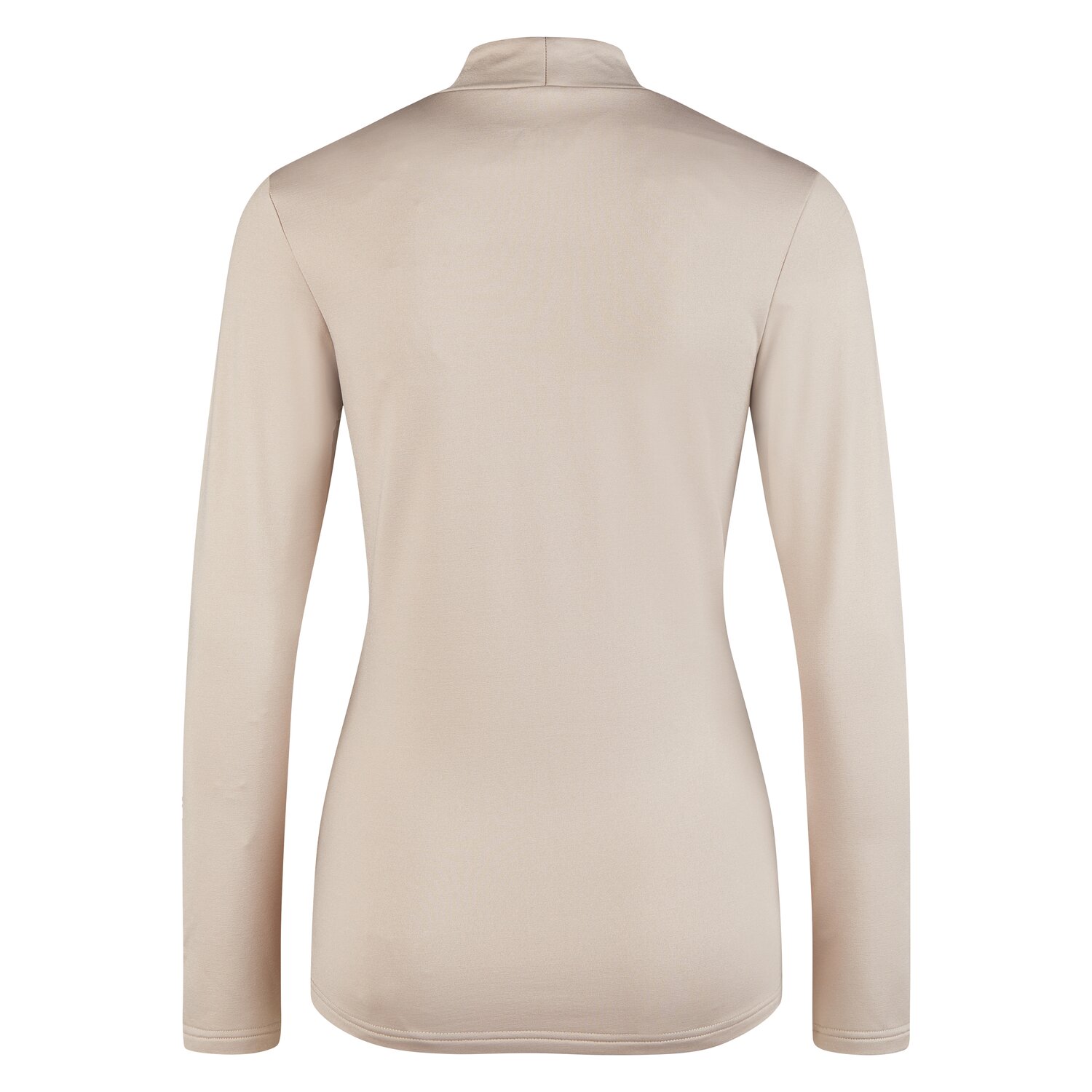 PIKEUR Athleisure Funktions-Shirt mit Stehkragen  - sandstorm