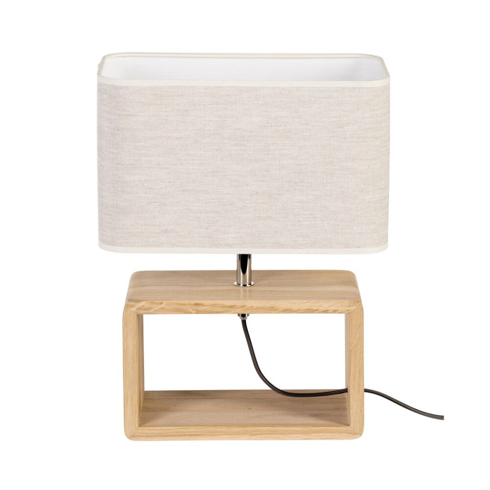 BORDLAMPE BRITOP BOHO 1XE27 25W OLJET EIK
