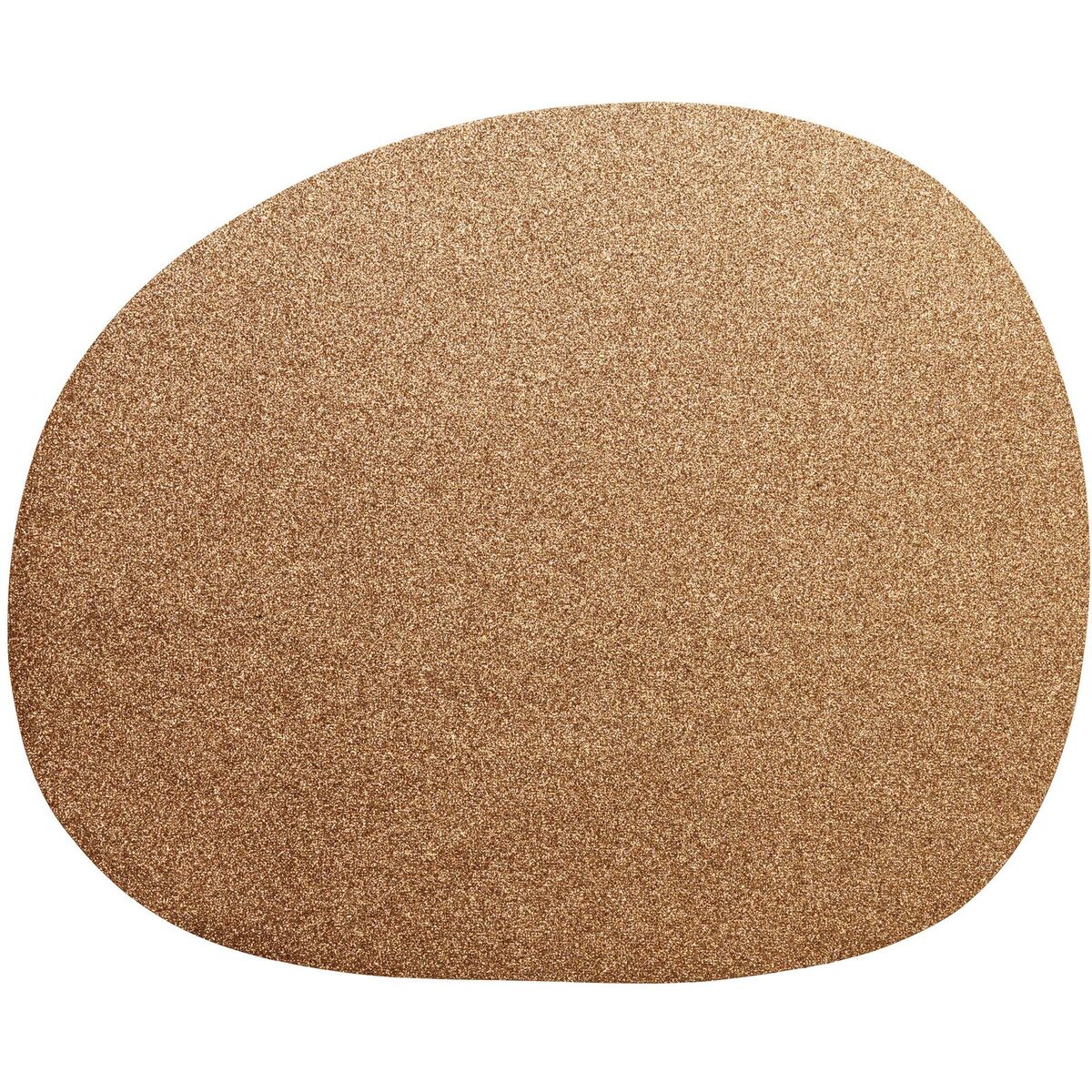 Raw organic bordsunderlegg bronse
