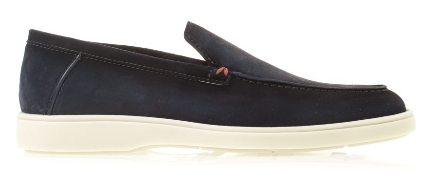 Santoni Suede Loafer