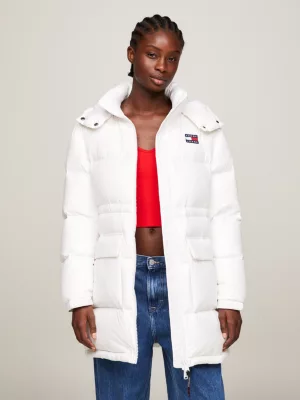 Jaqueta puffer Alaska midi de plumas recicladas