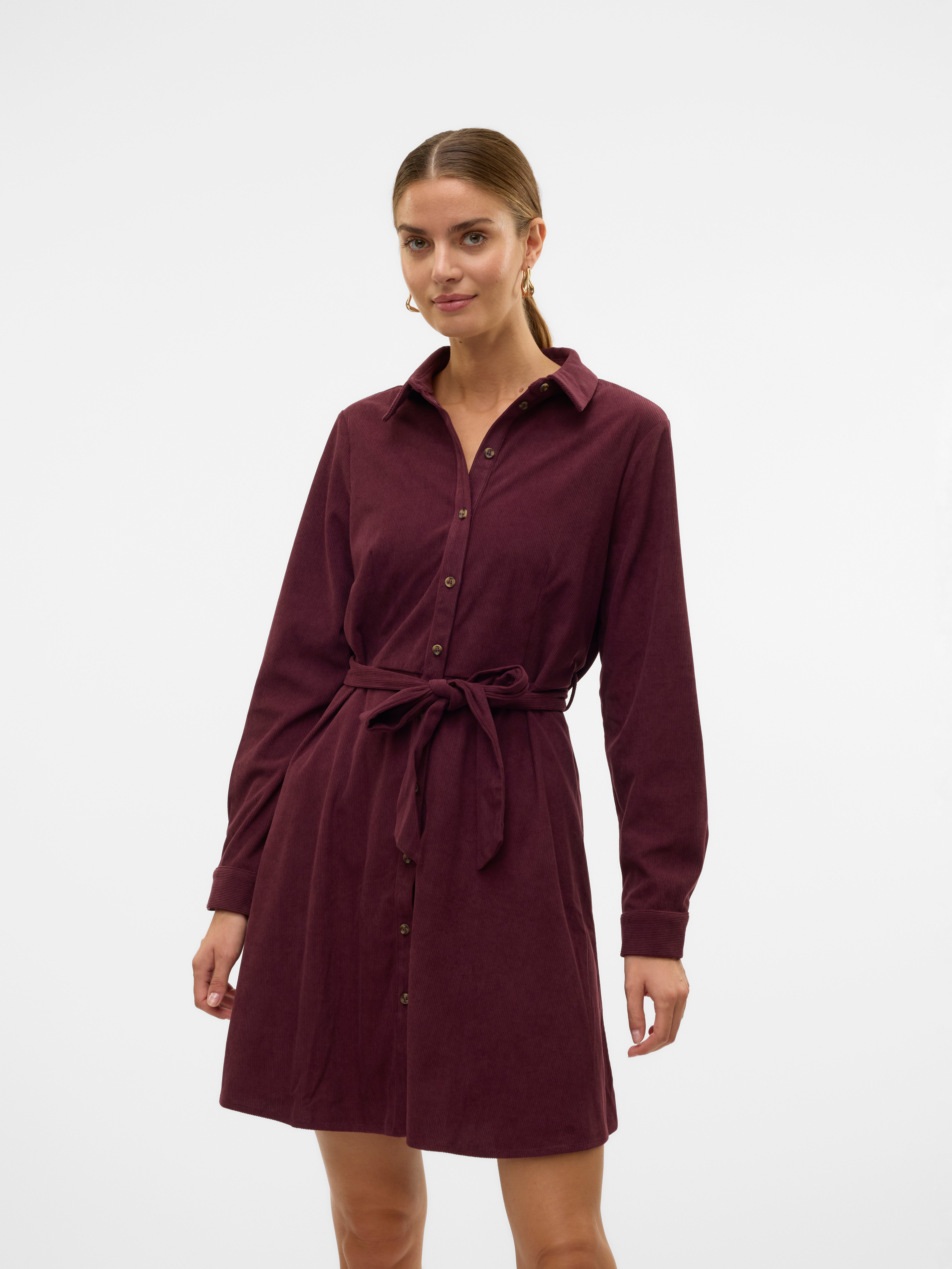 VMVILJA Korte Corduroy jurk