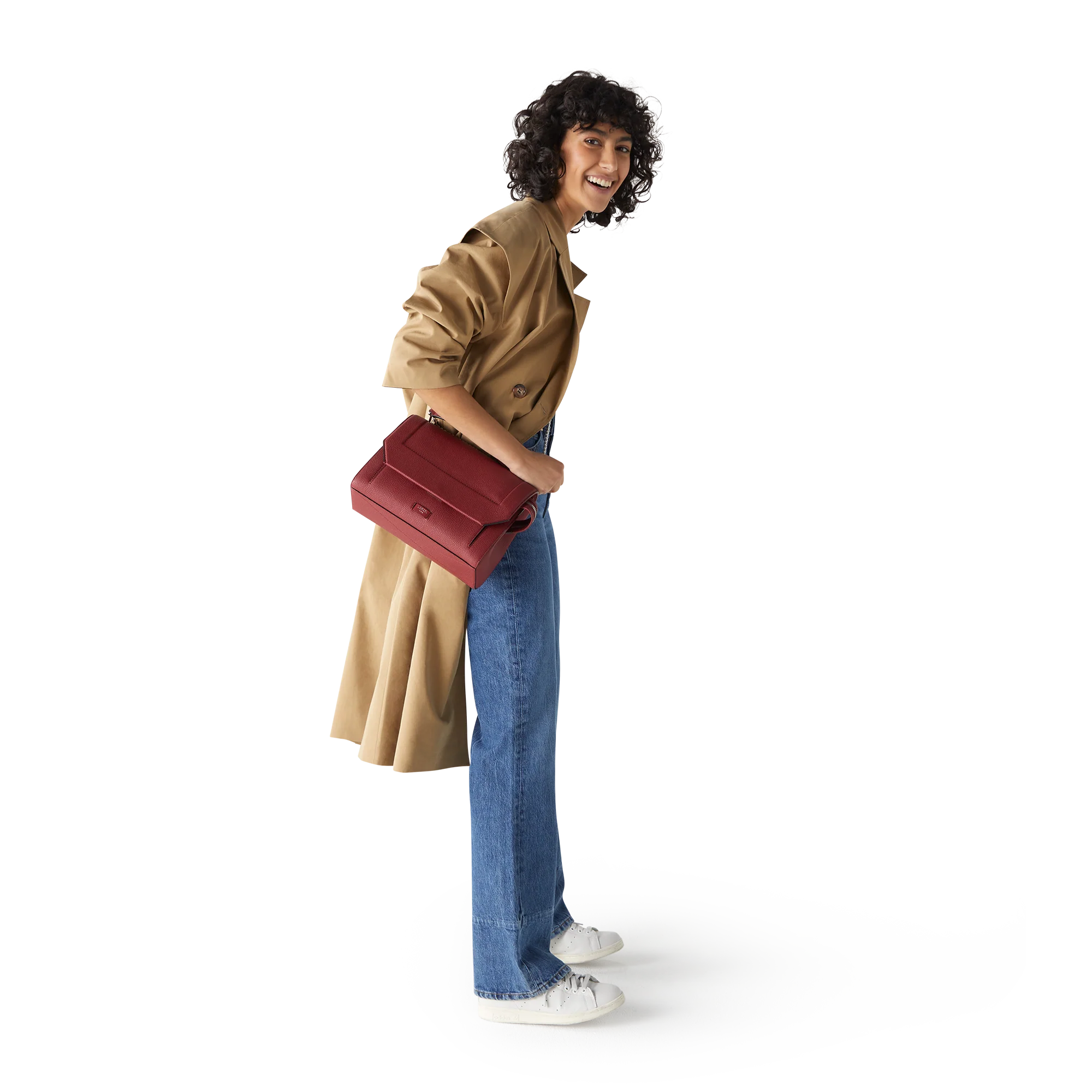 Sac rabat avec poignée  Ninon de Lancel-Carmin