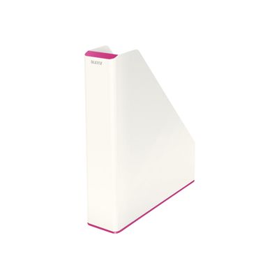Leitz WOW - Porte-revues blanc/rose