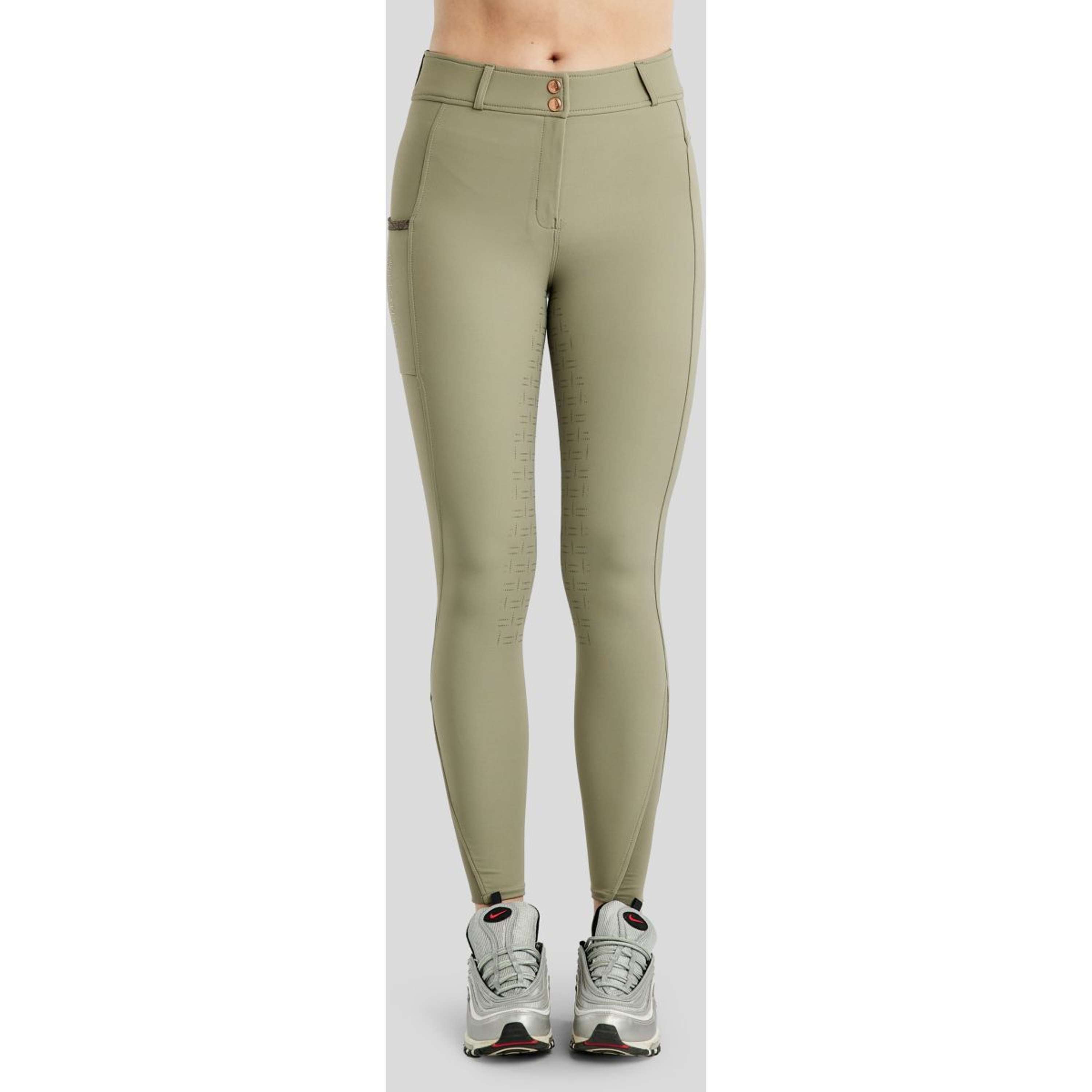 Montar Rijbroek MoGlenda Full Grip Dusty Green