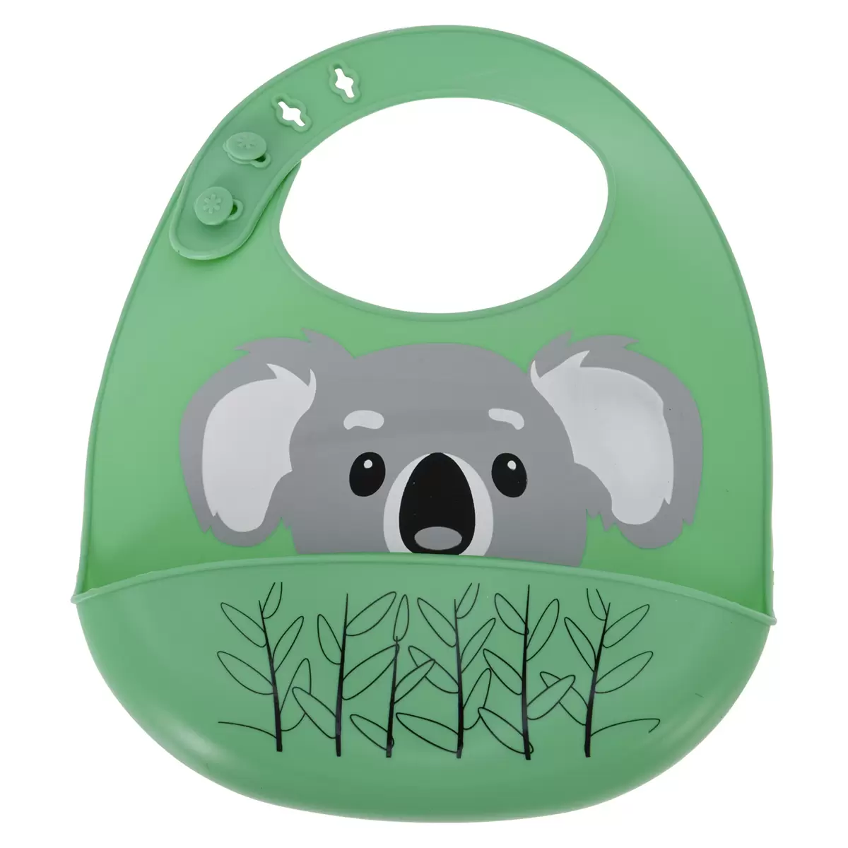 Baby-Lätzchen Animal gelb,grün,hellblau,hellgrau,mint,rot
