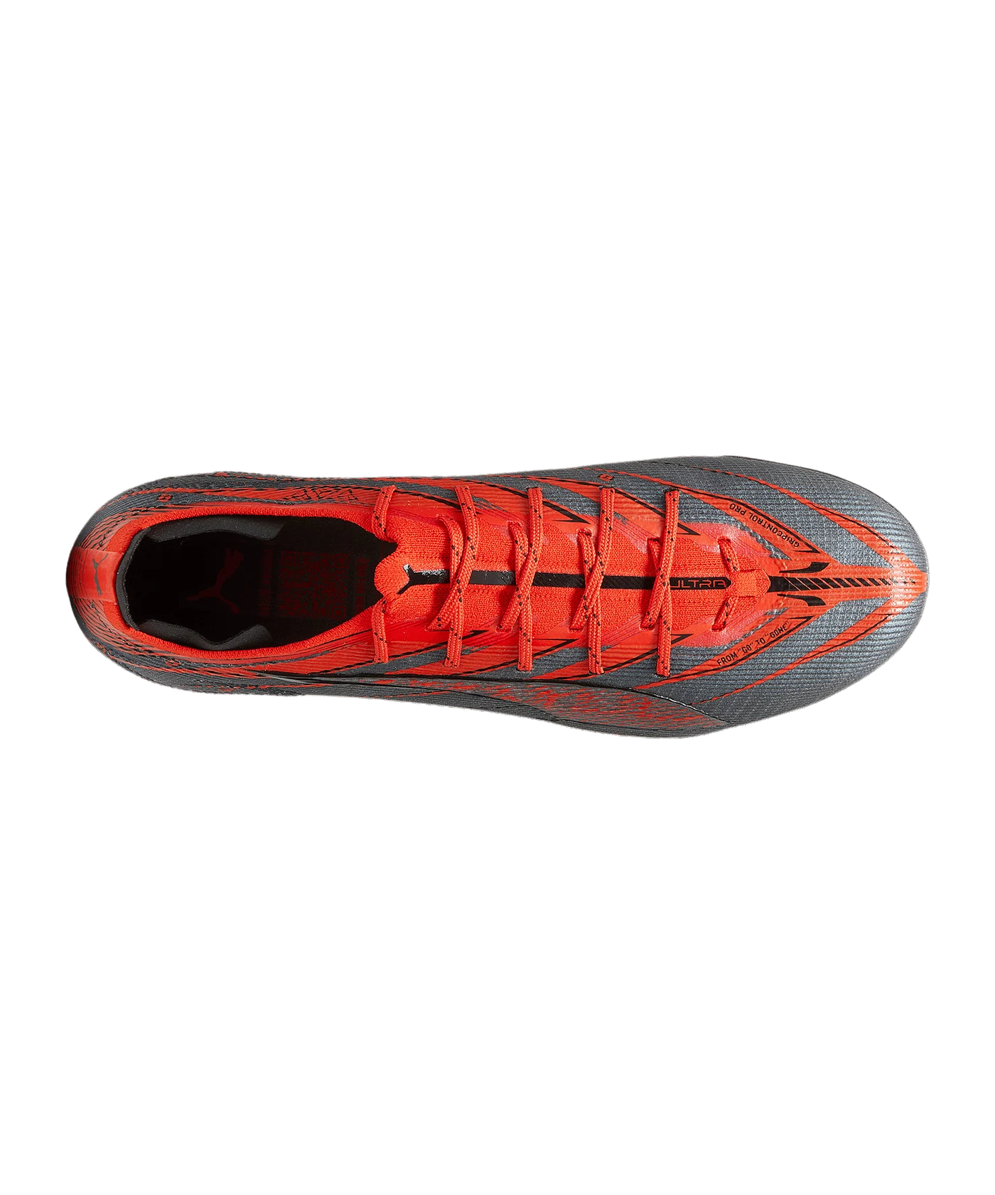 PUMA ULTRA 5 Carbon Speed FG Schwarz Weiss F01