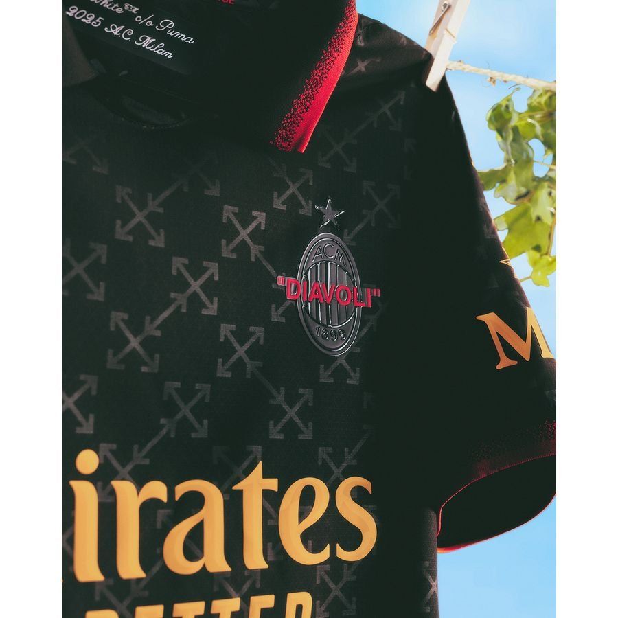 Milan AC X Off-White Quatrième Maillot 2025 ÉDITION LIMITÉE