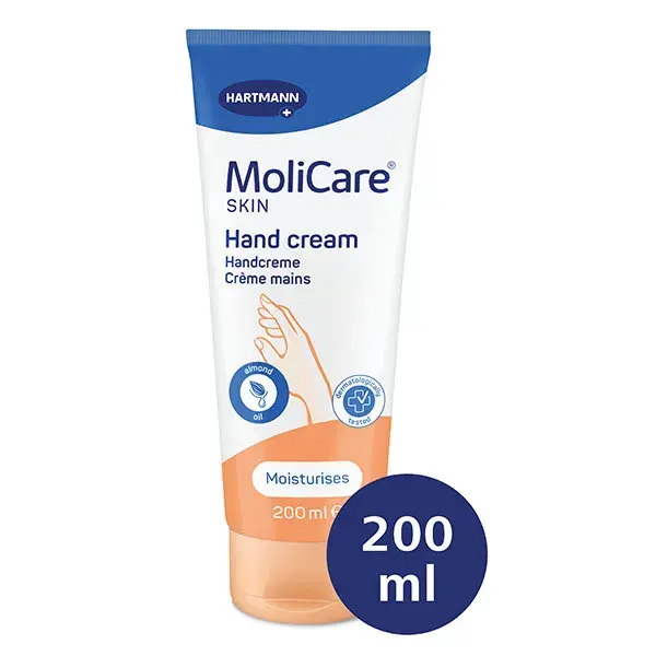 Hartmann MoliCare Skin - Creme para as mãos para pele seca e sensível - 200 ml