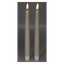 Rustikklys med flakkende flamme LED 2-pk 25 cm