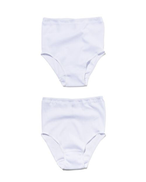 lot de 2 slips femme blanc