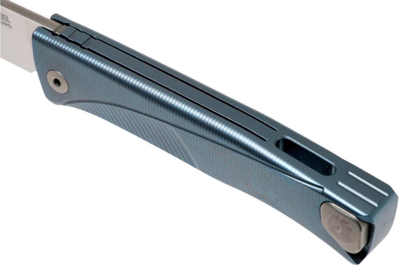 LionSteel Thrill blue titanium integral slipjoint zakmes