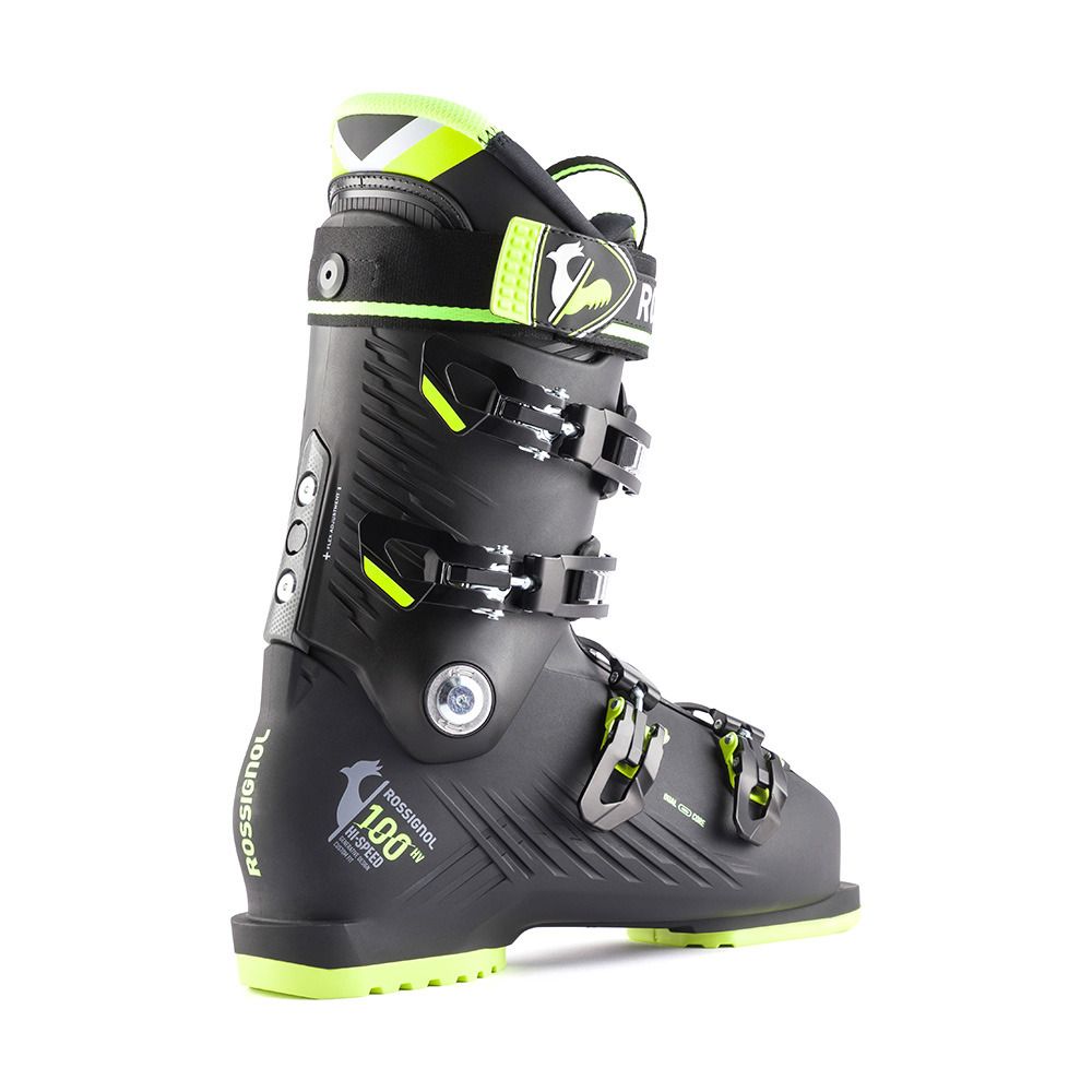 Rossignol HI SPEED 100 HV - Chaussures ski Homme black/yellow