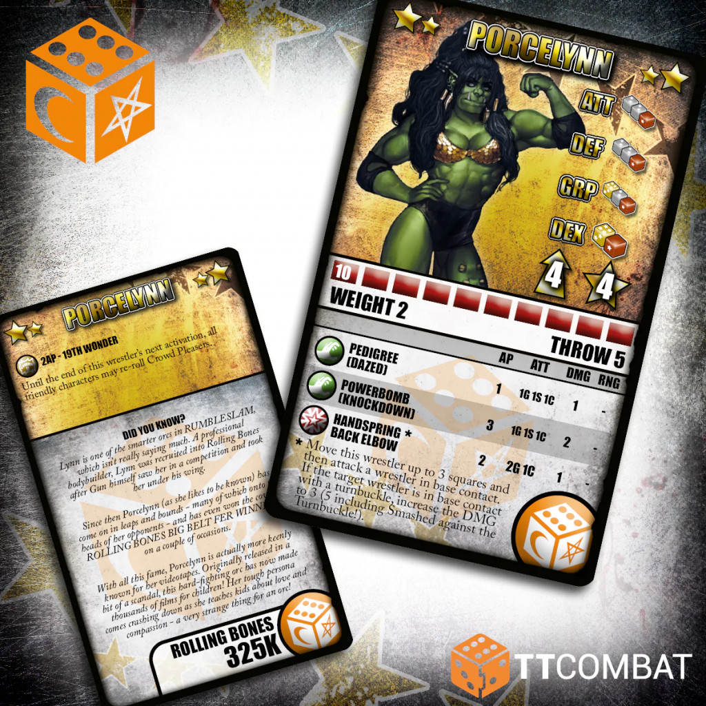 Rumbleslam - Rolling Bones - Porcelynn