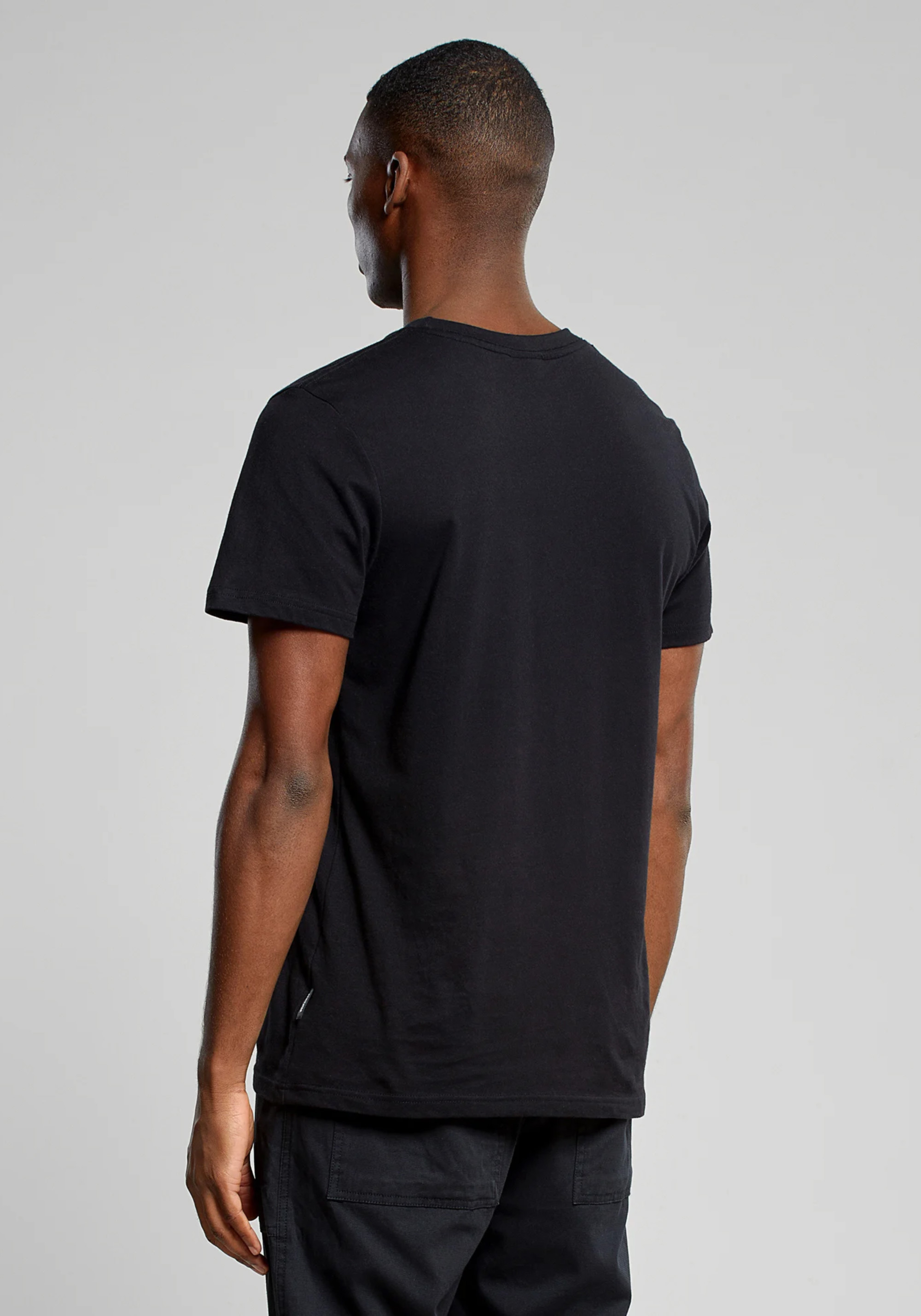 Dedicated T-Shirt Stockholm Hot Coffee Emb Black