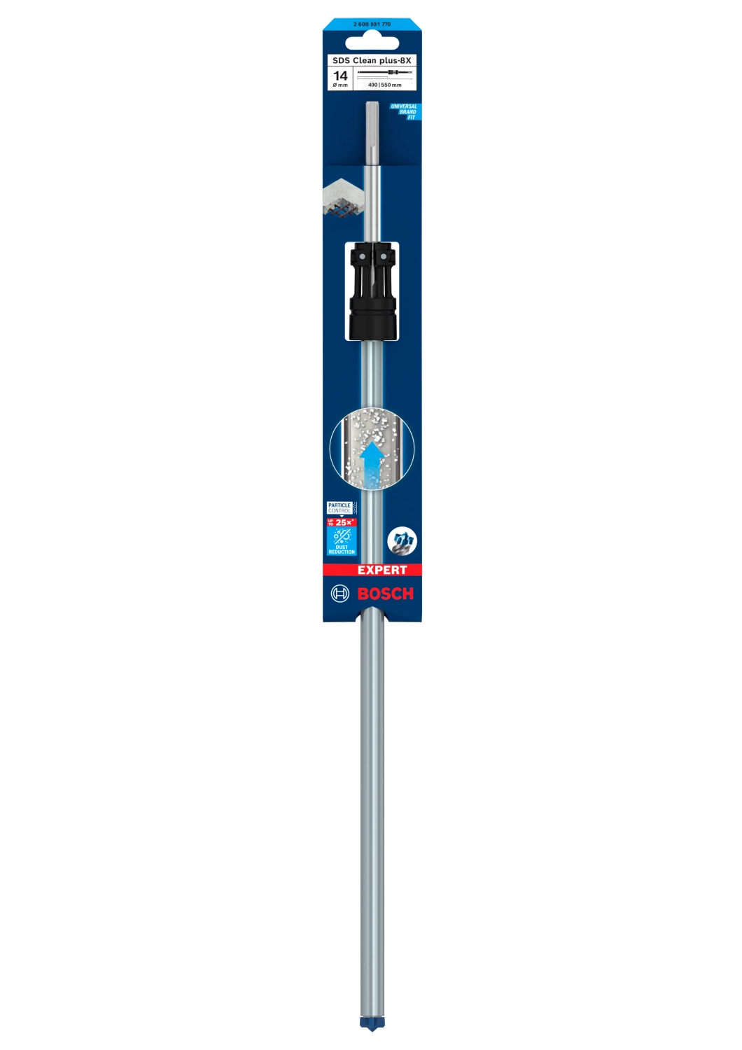 Bosch 2608901770 EXPERT Hamerboor SDS Clean SDS plus-8X - 14x400x550mm