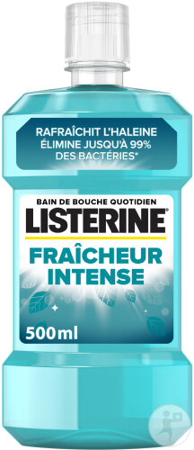 Listerine Bain De Bouche Quotidien Fraîcheur Intense Flacon 500ml