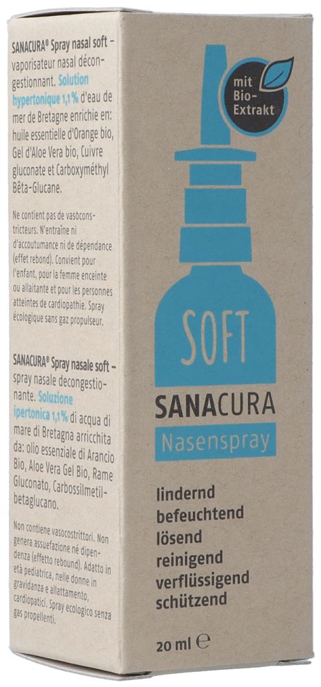 SANACURA Nasenspray Soft Nasenspray Fl 20 ml