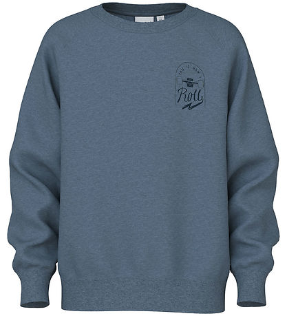 Name It Sweatshirt - NkmVion - China Blue/Rolle