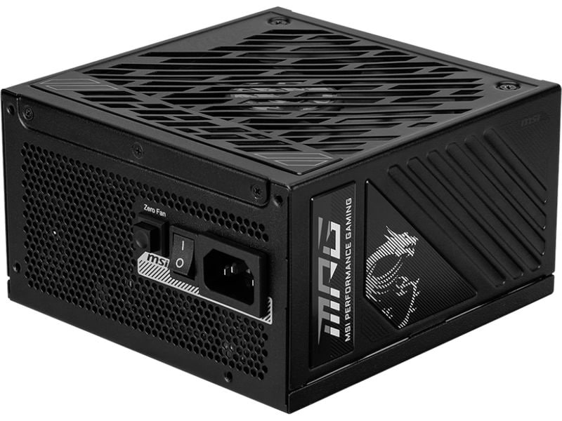 MSI Netzteil MPG A1000GS PCIE5 1000 W MSI MPG A1000GS PCIE5 Netzteil 1000 W 24-pin ATX ATX Schwarz